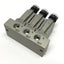 Used SMC ARM1000-3A1-N01G Manifold Regulators, 3-Station, 1/8" NPT w/Gauges 0-150psi
