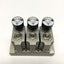Used SMC ARM1000-3A1-N01G Manifold Regulators, 3-Station, 1/8" NPT w/Gauges 0-150psi
