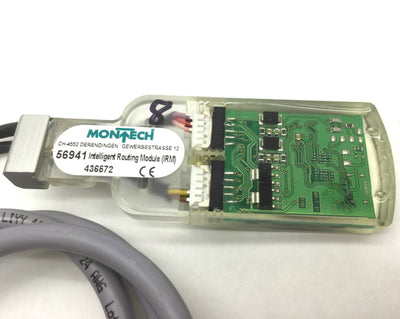 Used Montech 56941 IRM Intelligent Routing Module, With Cable, Voltage: 24VDC