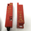 Used Sti MF-2PC10 Safety Interlock Switch With Actuator, Contacts: 1x N/O and 1x N/C