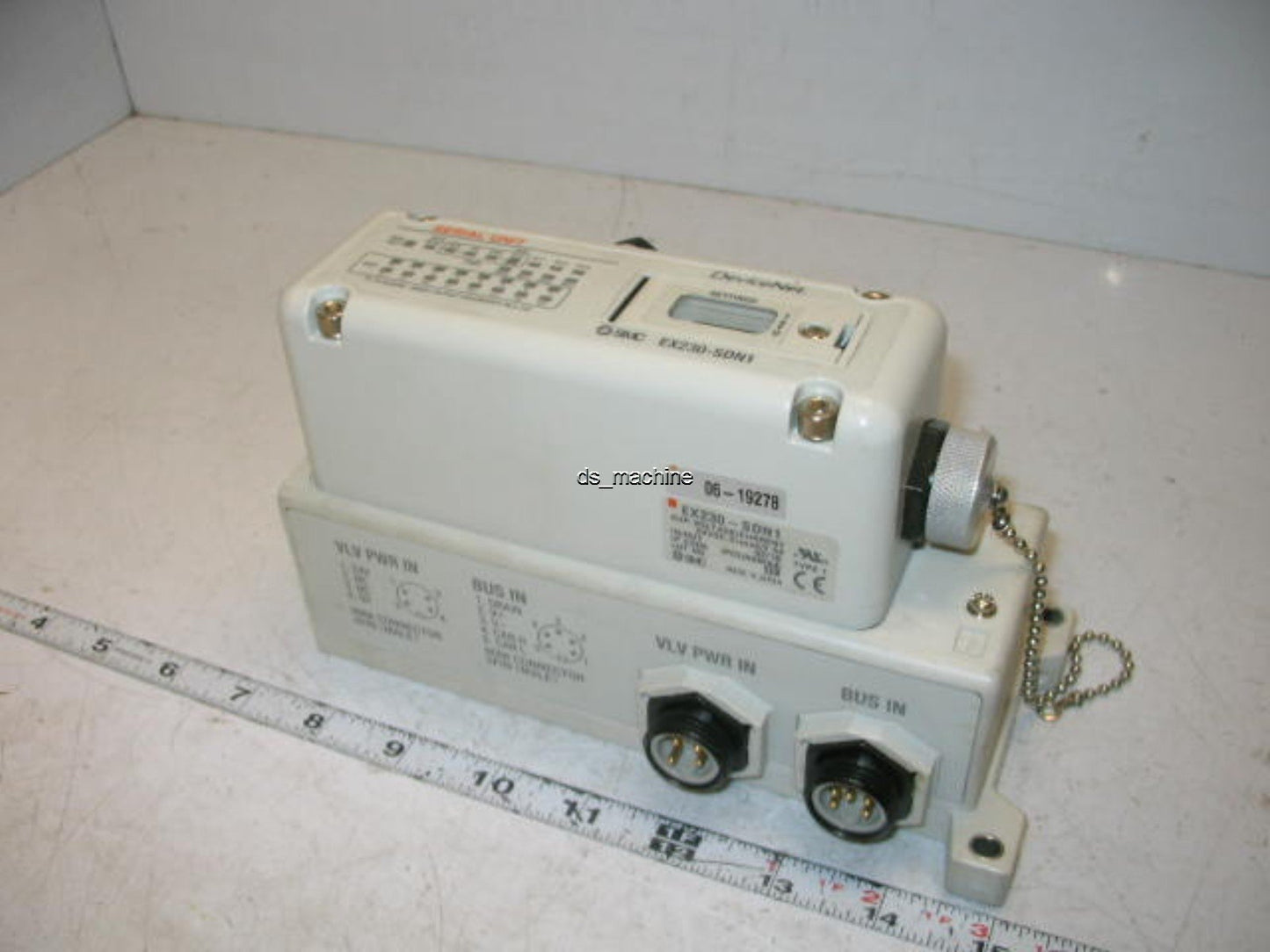 Used SMC EX230-CB2 + EX230-SDN1 Serial Interface Unit