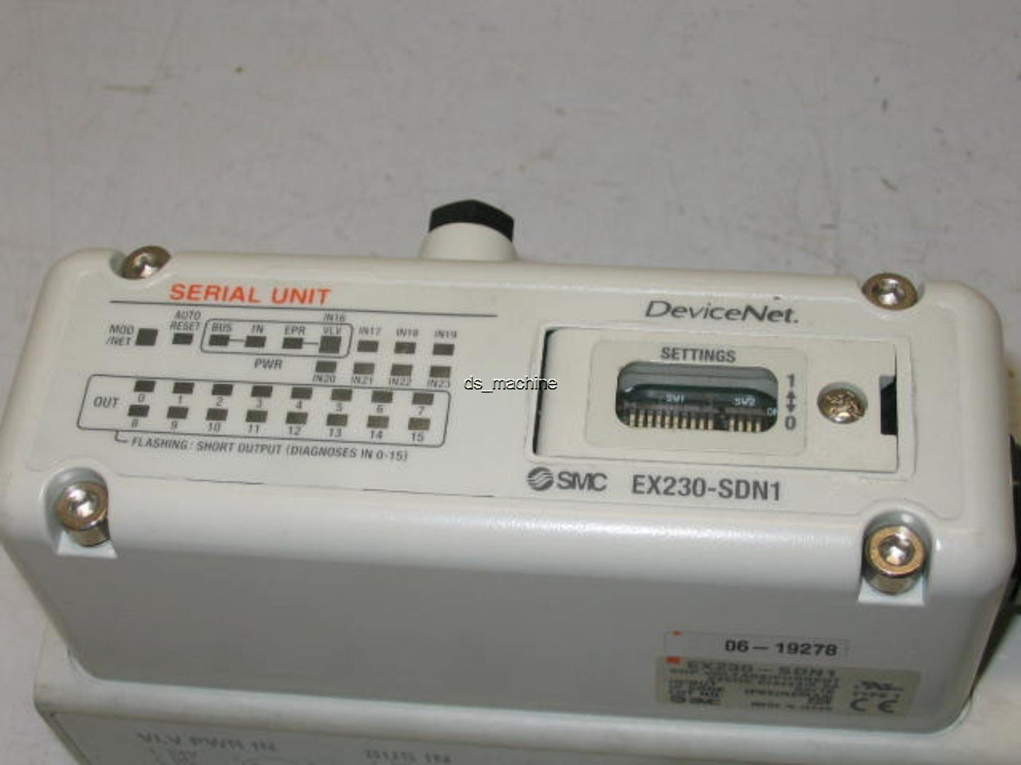 Used SMC EX230-CB2 + EX230-SDN1 Serial Interface Unit