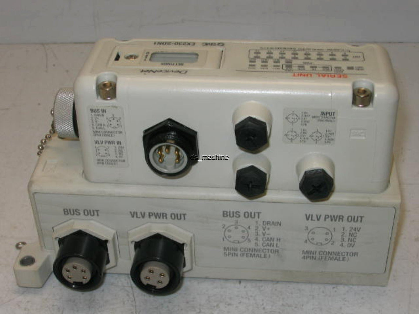 Used SMC EX230-CB2 + EX230-SDN1 Serial Interface Unit