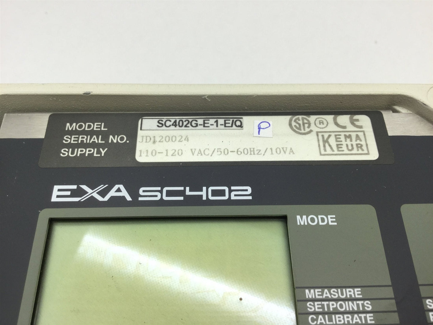 Used Yokogawa SC402G-E-1-E/Q Conductivity & Resistivity Converter, 10VA, 100-120VAC