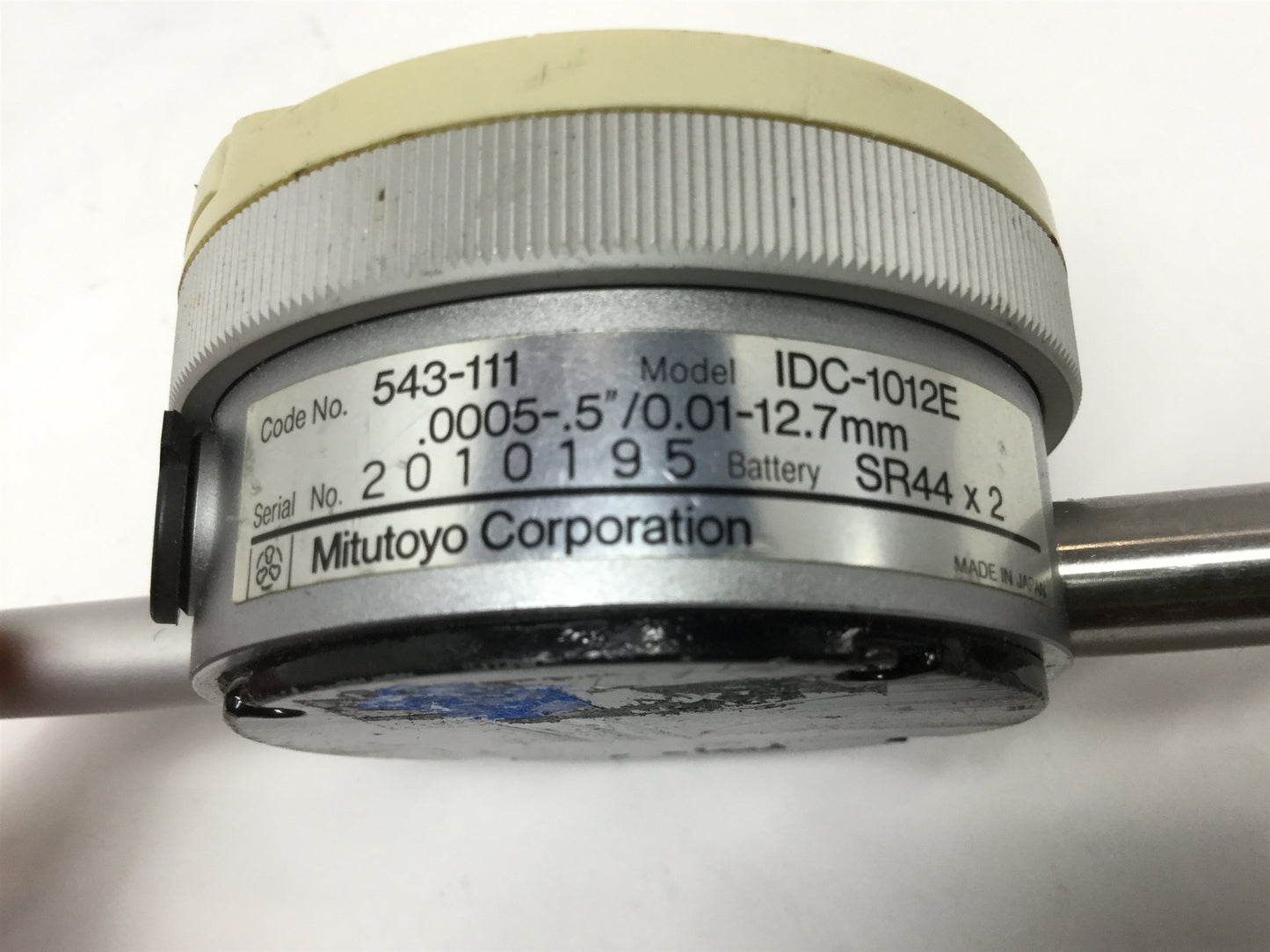 Used Mitutoyo 543-111 Digimatic Electronic Digital Drop Indicator 0-0.5" w/Output