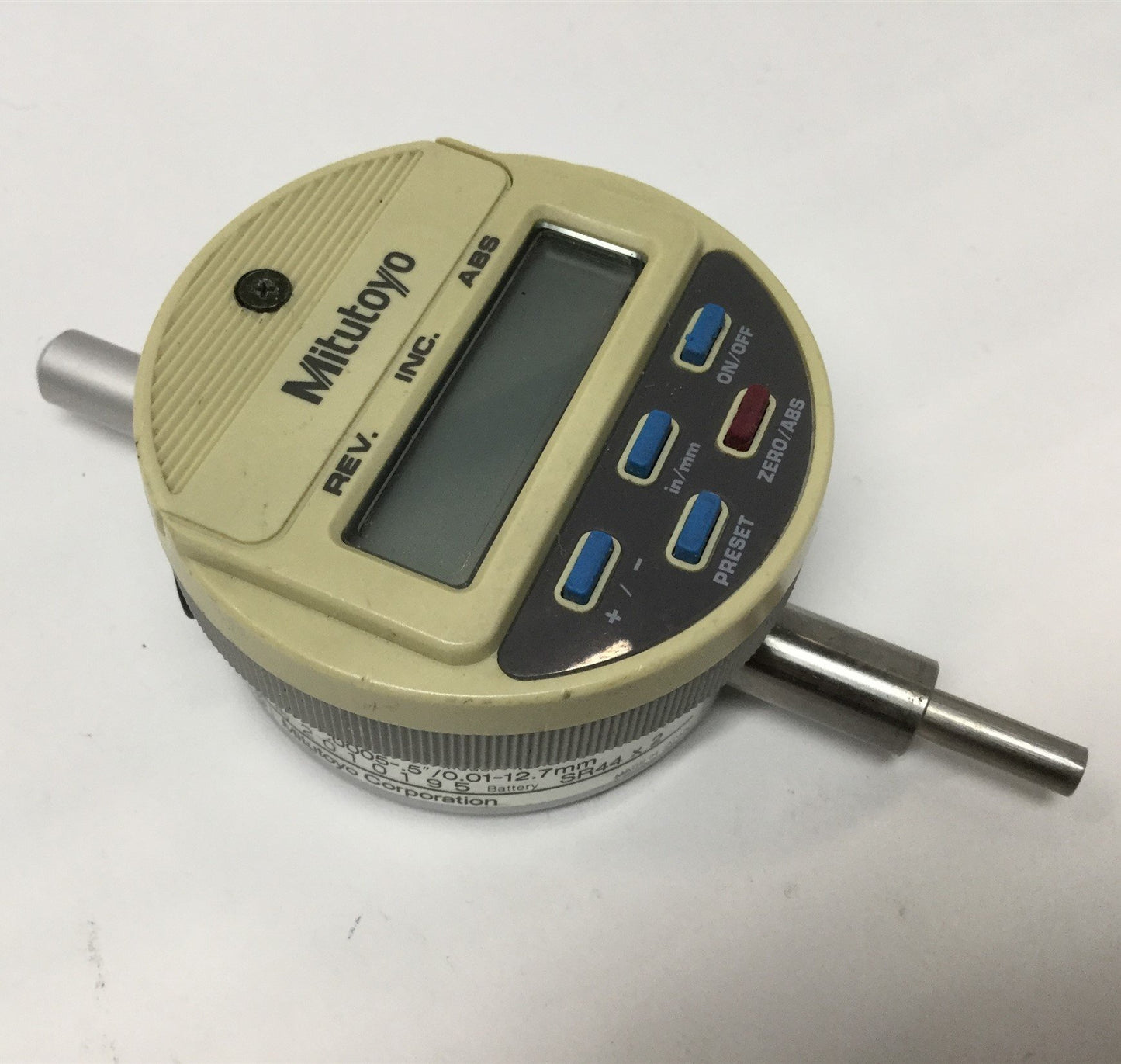 Used Mitutoyo 543-111 Digimatic Electronic Digital Drop Indicator 0-0.5" w/Output
