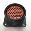 Used Omega MTC-55-FF Inline Female Connector, 55 Cavities, Flanged