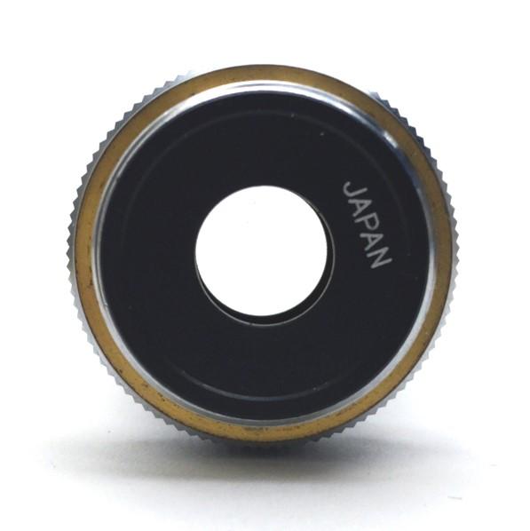 Used Edmund Industrial Optics Microscope Objective Lens, 10X, 0.25 NA, RMS Mount