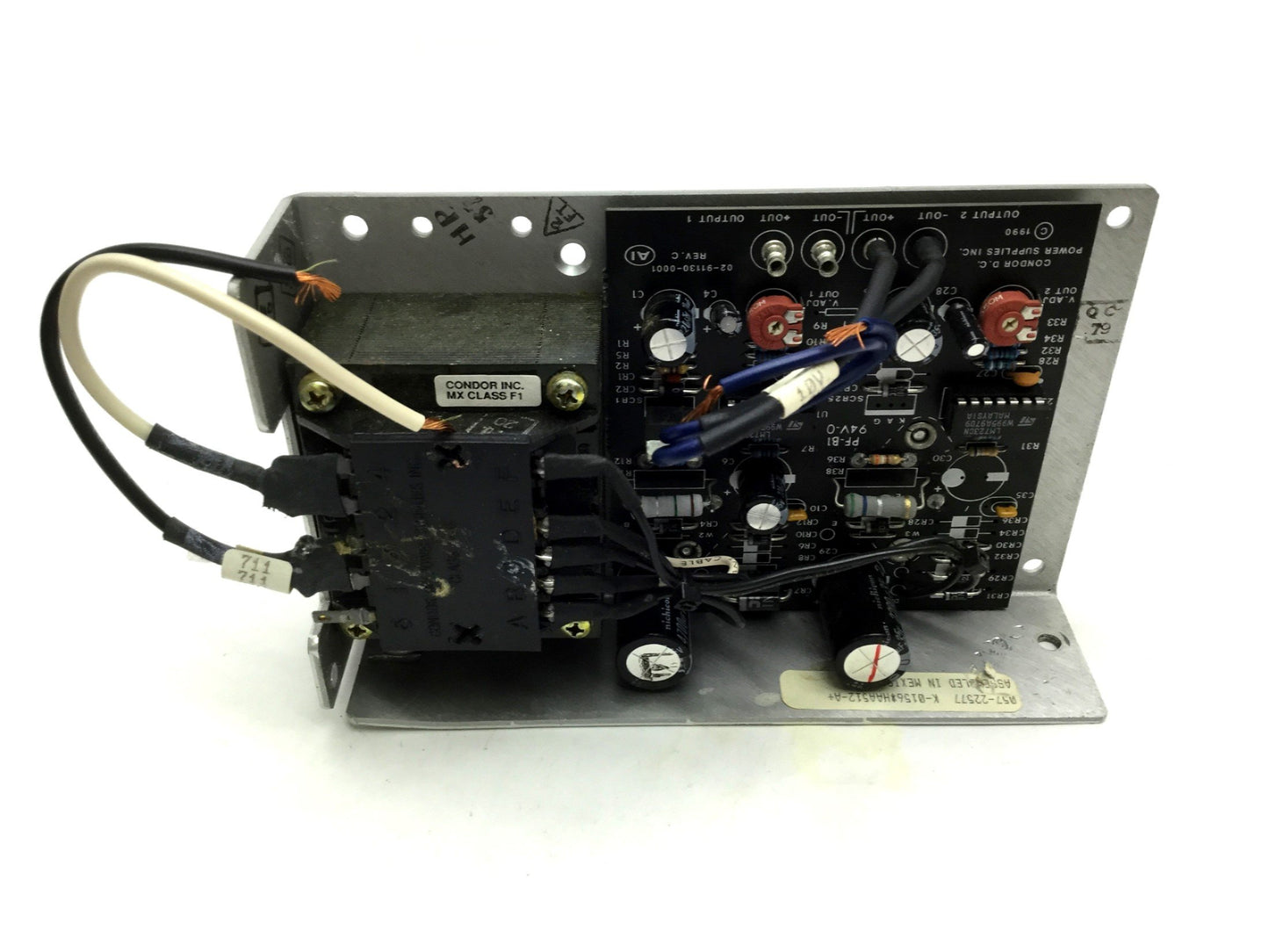 Used Condor HAA512-A+ Power Supply Output: 5V 2A, 9-15V .5A Input: 100-120/220-240VAC