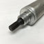Used Parker 1.06NRSR01.0 Pneumatic Cylinder Actuator 1-1/16" Bore, 1" Stroke, 250 PSI
