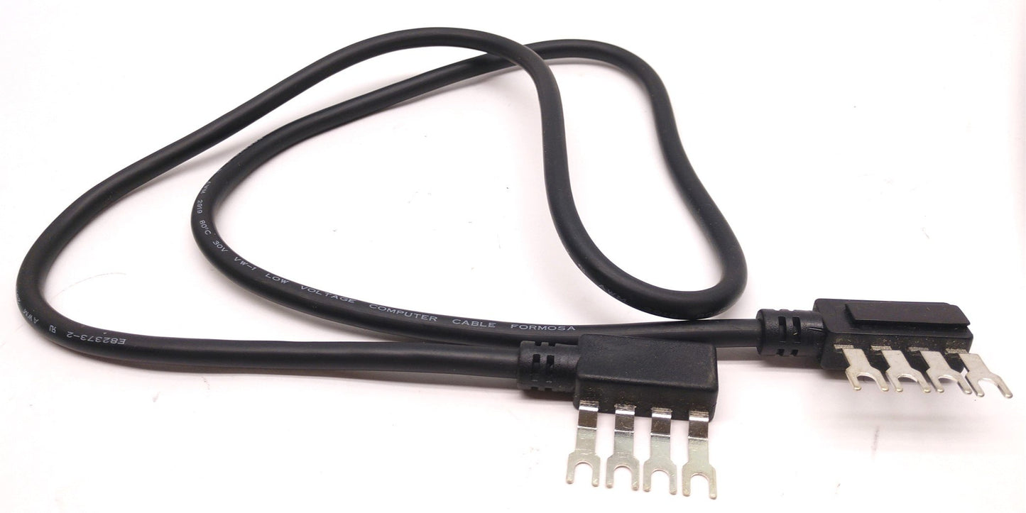 Used GE Fanuc IC660BLC003B Serial Bus Cable, Length: 3 Feet