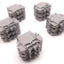 Used Lot of 5 Entrelec MB10/22S Fuse Holder Terminal Block 750-600V Size: 6mm, 3 Pole
