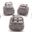 Used Lot of 5 Entrelec MB10/22S Fuse Holder Terminal Block 750-600V Size: 6mm, 3 Pole