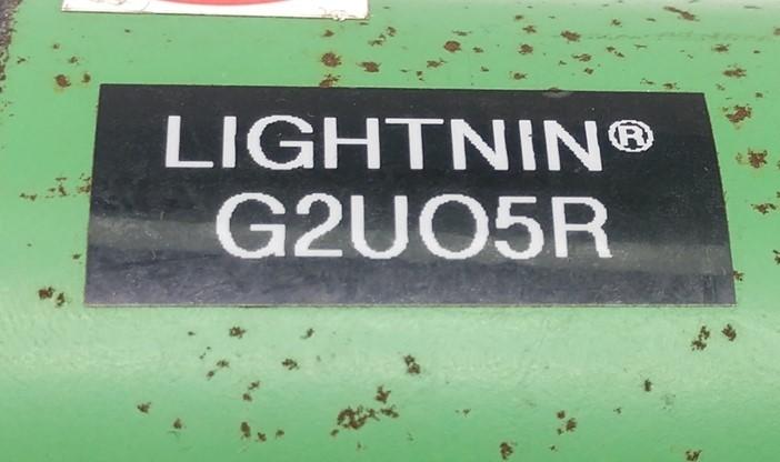 Used Lightnin G2U05R 1/15hp Mixer, 90VDC, 2000 RPM, Shaft is True