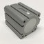 Used SMC NCDQ8A150-075M Pneumatic Compact Cylinder, Bore: 1.5", Stroke: 0.75"