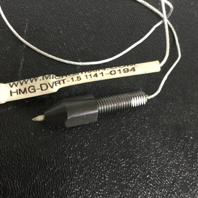 Used MicroStrain HMG-DVRT-1.5 DEMOD-DIN Signal Conditioner w/ Gauge Sensor 1.5mm