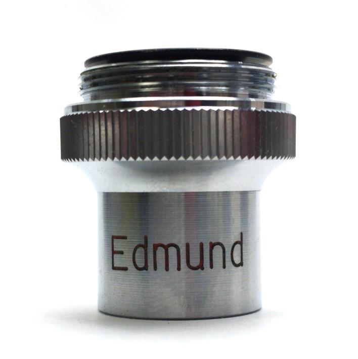 Used Edmund Industrial Optics Microscope Objective Lens, 5X, 0.12 NA, RMS Mount