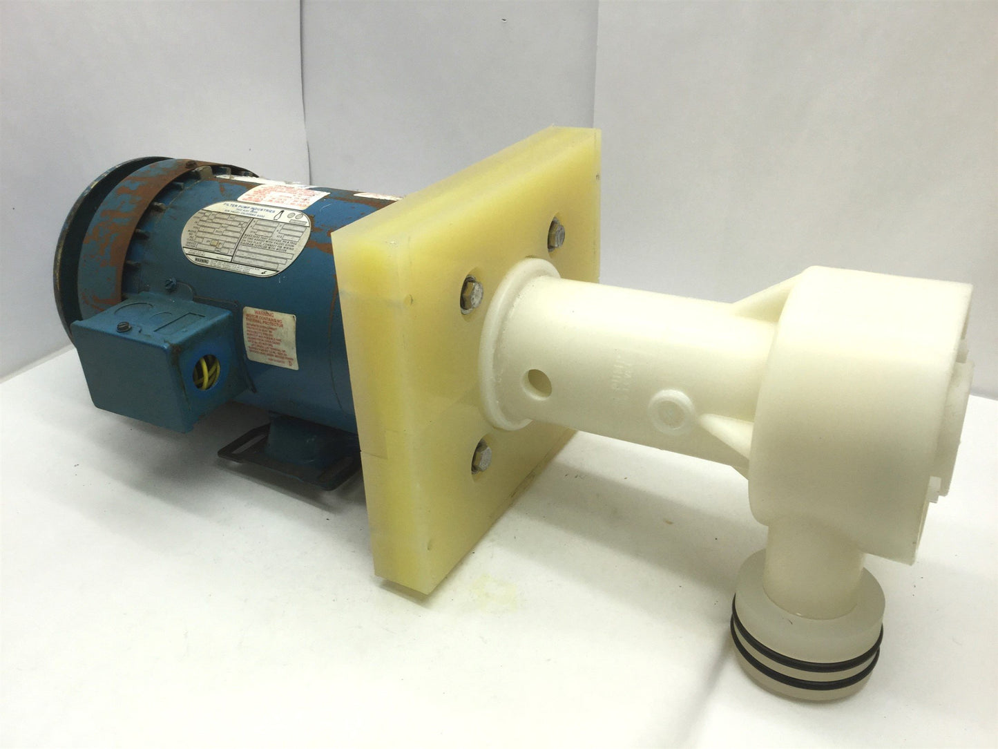 Used Penguin P-3/4BHP Vertical Pump & Motor, 70GPM, 3/4HP, 46' Head, 208-230/460VAC