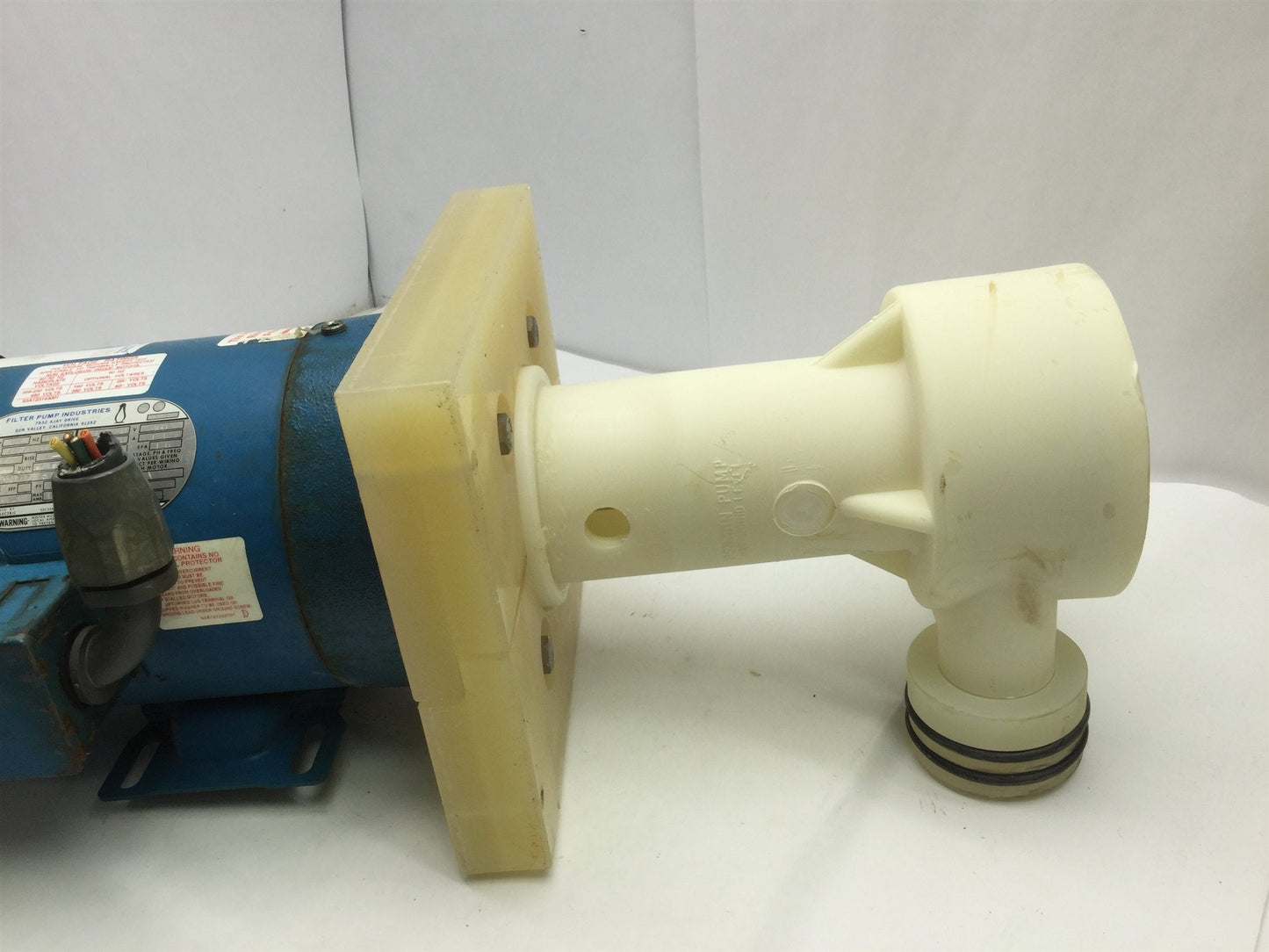 Used Penguin P-3/4BHP Vertical Pump & Motor, 208-230/460VAC, 70GPM, 3/4HP, 46' Head