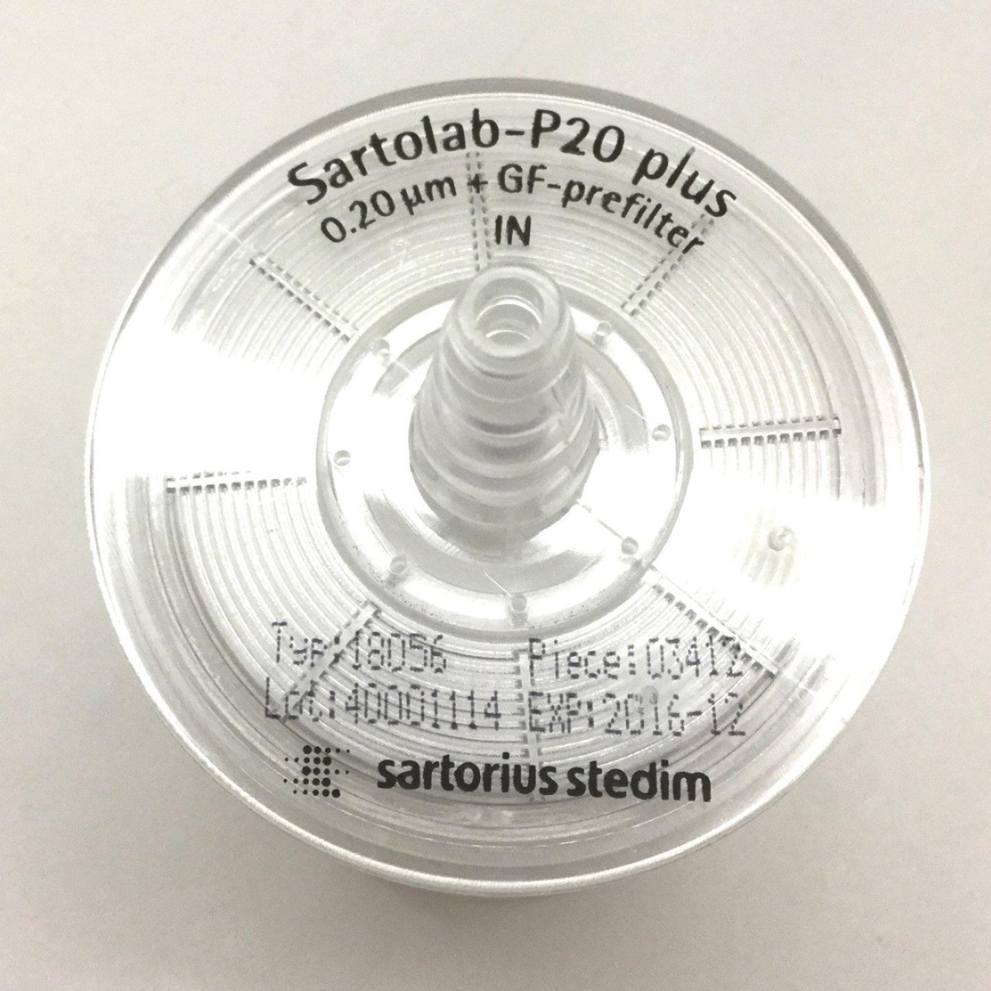 New – Open box Lot of 10 Sartorius 18056D Sartolab-P20 Plus Filters, Sterile, Expired 2016-12