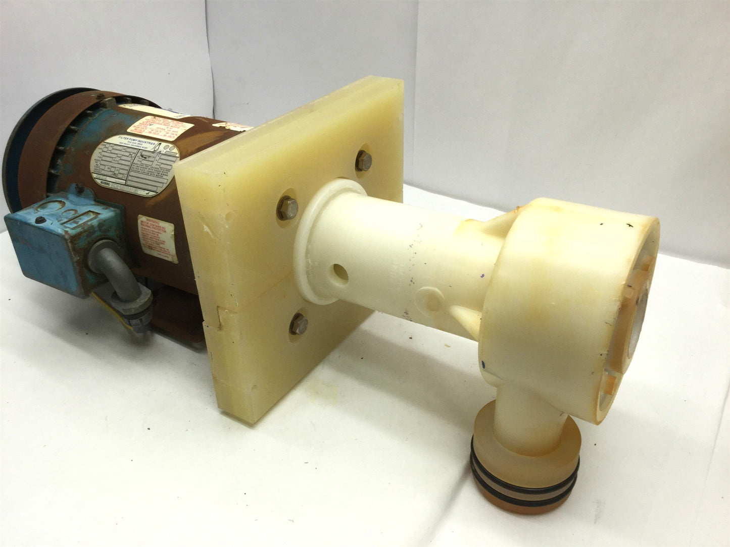Used Penguin P-3/4BHP Vertical Pump & Motor, 70GPM, 46' Head, 208-230/460VAC, 3/4HP