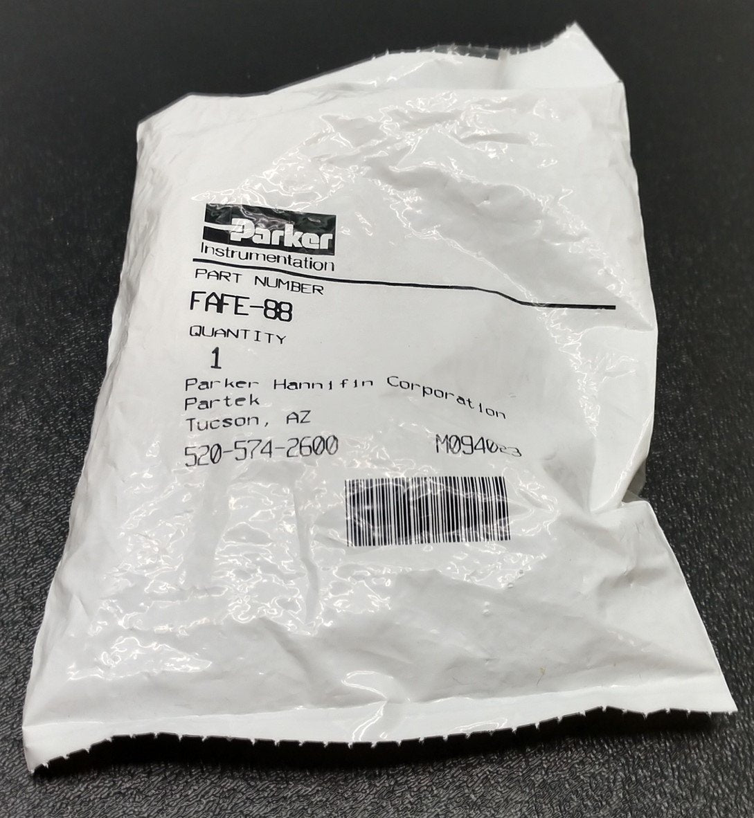 New Parker FAFE-88 Parflare Adaptor Female Elbow, Tube Size: 1/2", PFA, 1/2" NPT