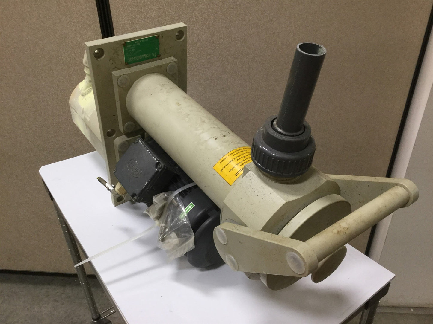 Used Höllmüller HSTP2 Immersion Pump 1.1/50 VK 200-460VAC 60Hz 2P, Dietz Motor