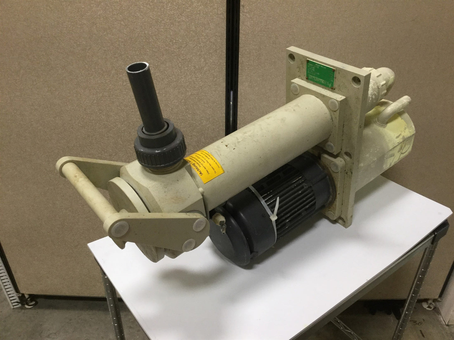 Used Höllmüller HSTP2 Immersion Pump 1.1/50 VK 200-460VAC 60Hz 2P, Dietz Motor