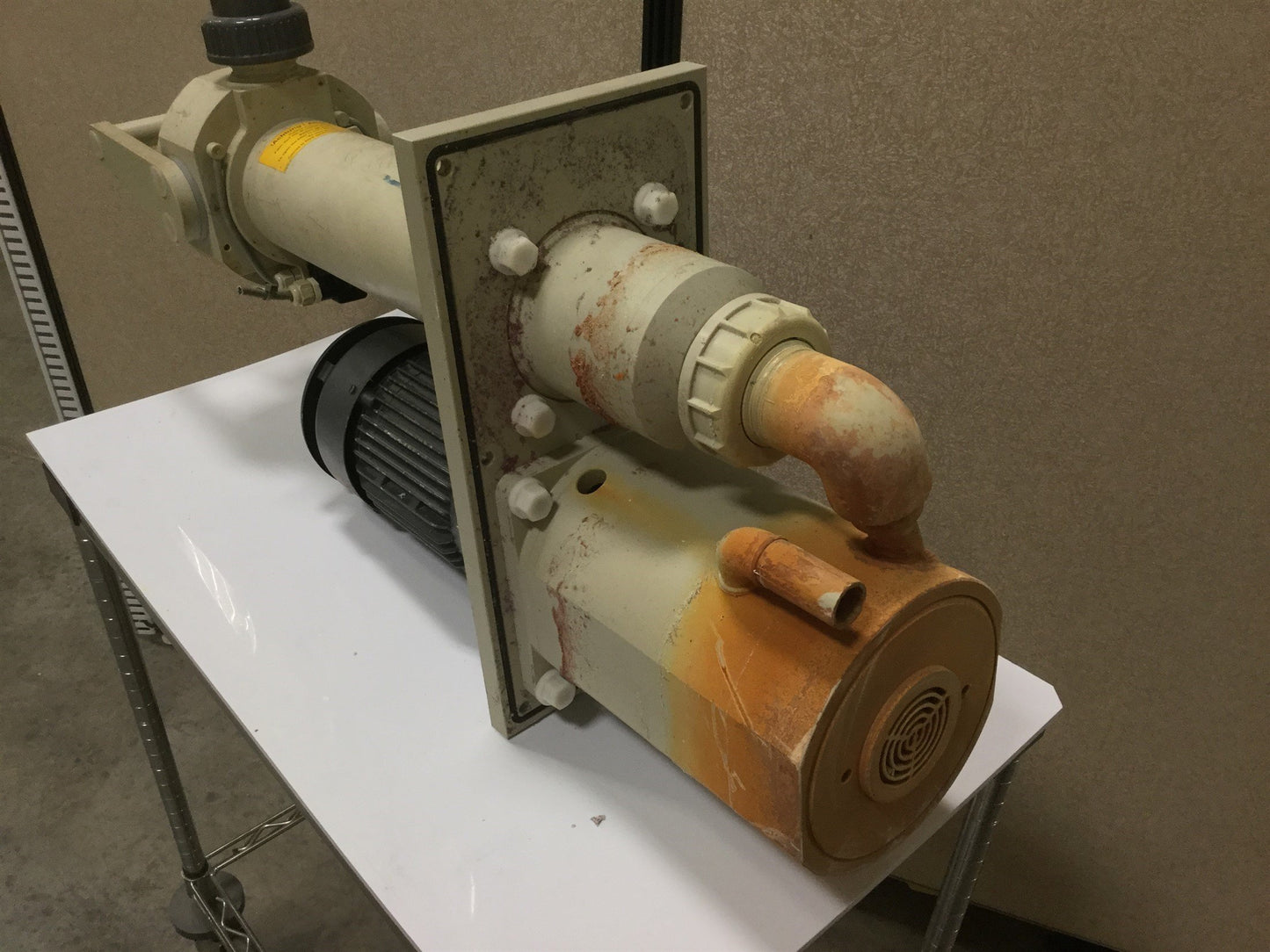 Used Höllmüller HSTP2D Immersion Pump 1.1/50 VK 200-460VAC 60Hz 2P, Dietz Motor