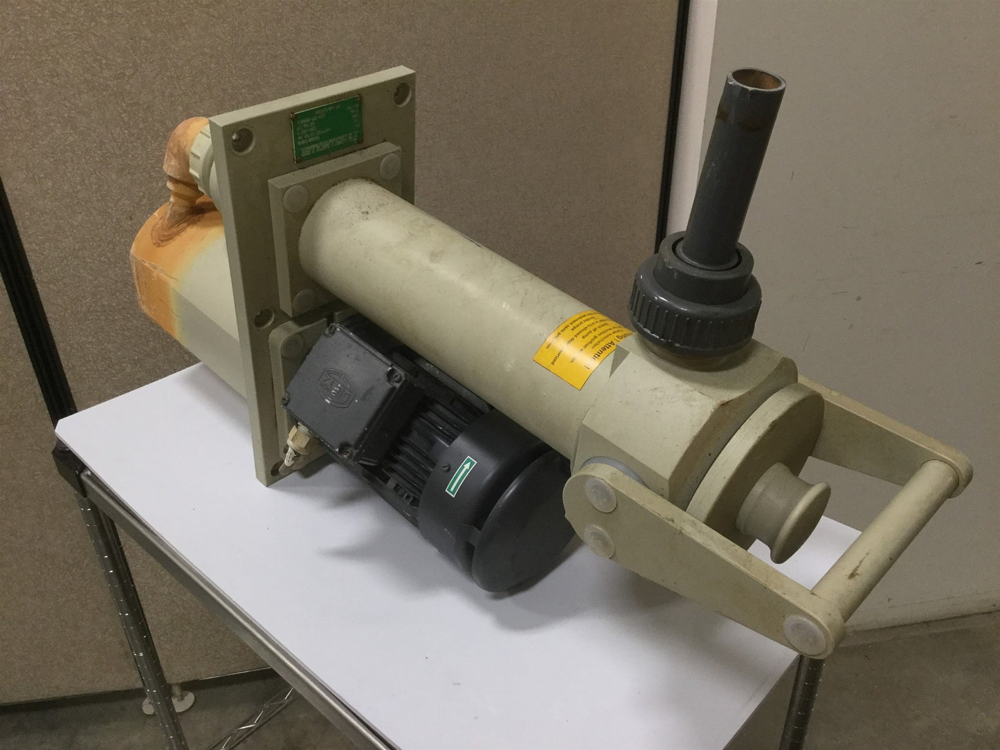 Used Höllmüller HSTP2D Immersion Pump 1.1/50 VK 200-460VAC 60Hz 2P, Dietz Motor