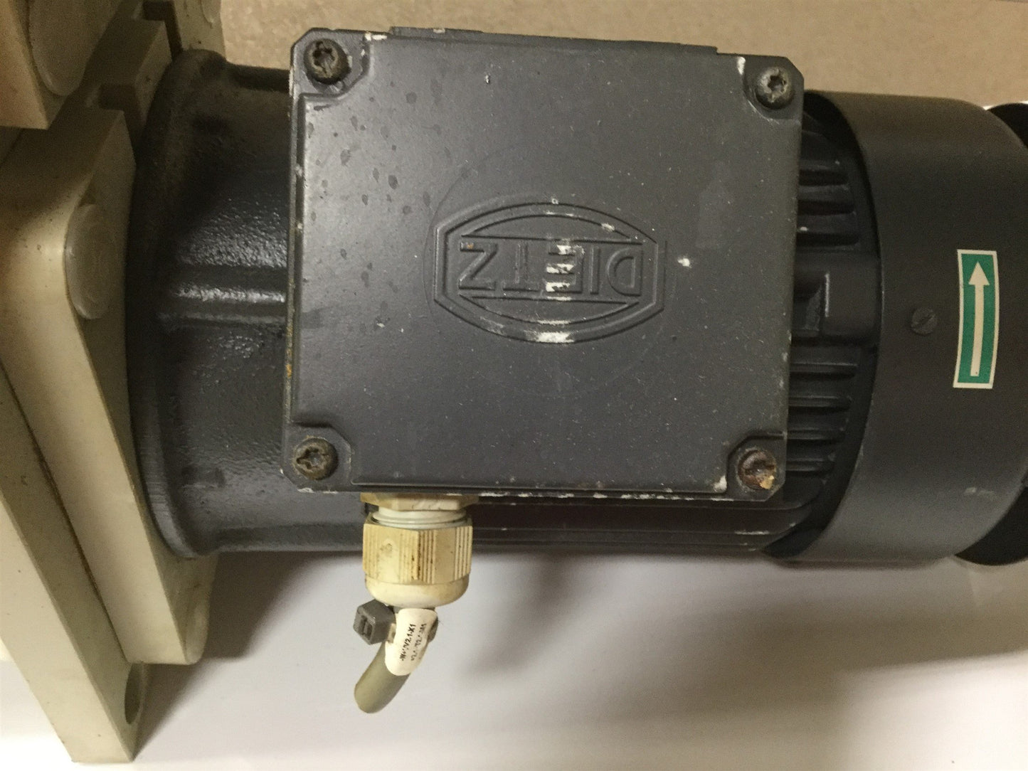 Used Höllmüller HSTP2D Immersion Pump 1.1/50 VK 200-460VAC 60Hz 2P, Dietz Motor