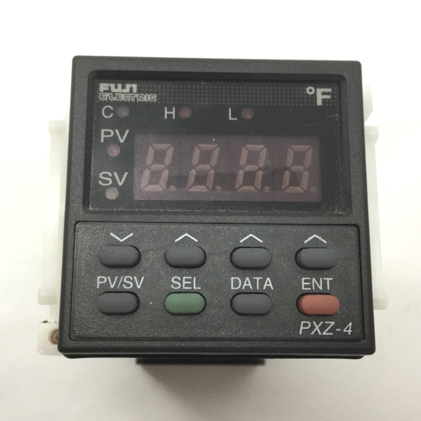 Used Fuji Electric PXZ4RCY2-5VC26-D Temperature Controller, Units: °F, 100-240VAC