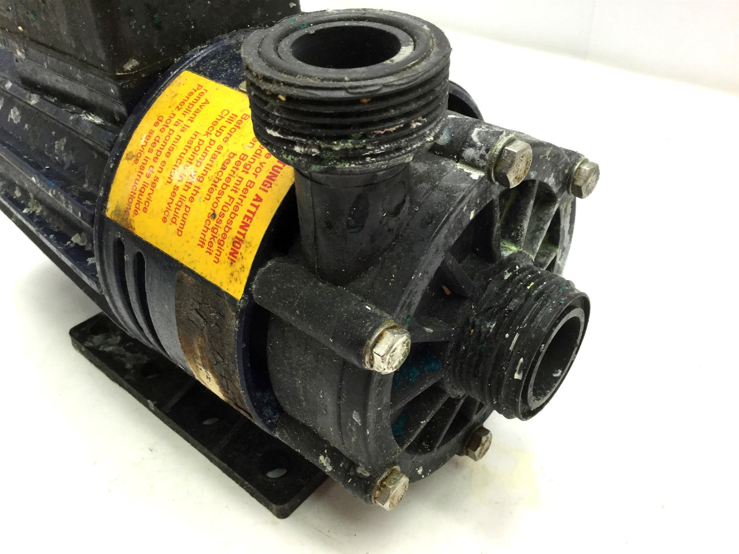 Used Sondermann RM-PP-8/80-30 Magnetic Drive Pump 80 L/min 203/360V 1.36/0.79A