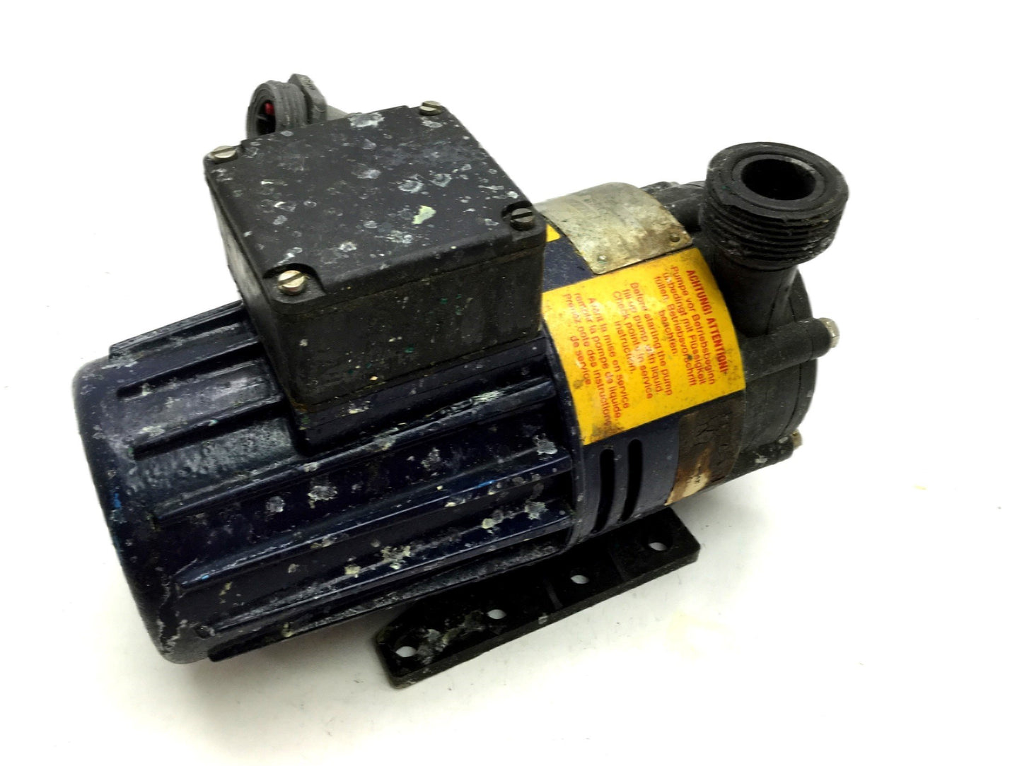 Used Sondermann RM-PP-8/80-30 Magnetic Drive Pump 80 L/min 203/360V 1.36/0.79A