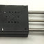 Used Robohand DLB-12-B-B-2-V Pneumatic Base Slide, Bore: 1", Stroke: 2.5", 10-32 M5
