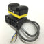 Used Banner STBVR81L Safety Touch Button, Input: 20-30VAC/DC, Output: 2x Relays
