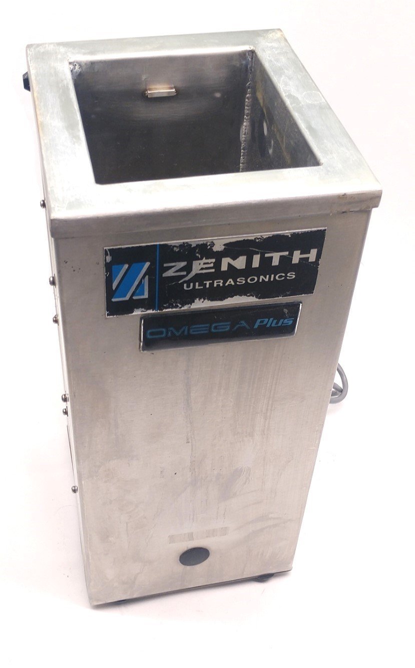 Used Zenith T5X6X12 & G1-40-Rev3 Industrial Ultrasonic Cleaner & Power Supply