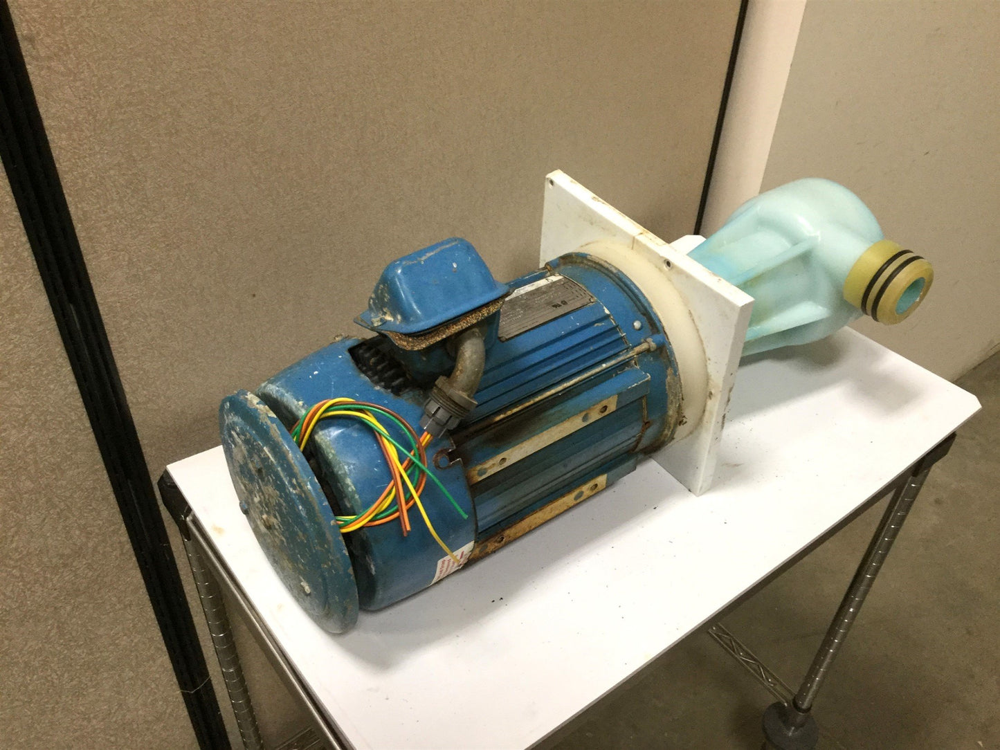 Used Penguin P-5C Vertical Pump & Motor, 172GPM, 5HP, 208-230/460V AC, 122' Head