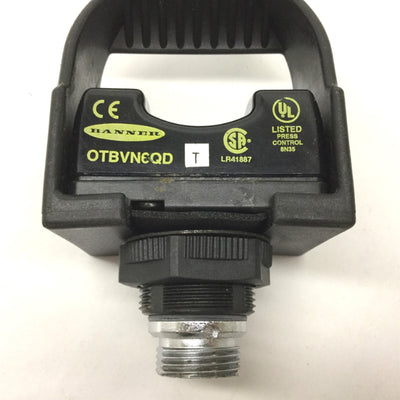 Used Banner OTBVN6QD Opto-Touch Momentary Action Touch Button, NPN, 10-30VDC w/Guard