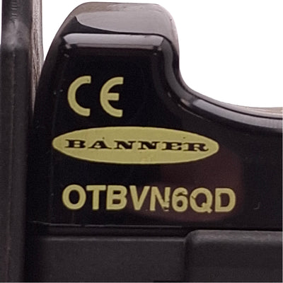 Used Banner OTBVN6QD Opto-Touch Momentary Action Touch Button, NPN, 10-30VDC w/Guard