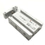 Used SMC CXSM6-10 Double Rod Pneumatic Cylinder, Bore: 6mm, Stroke: 10mm, M5x0.8 Rust