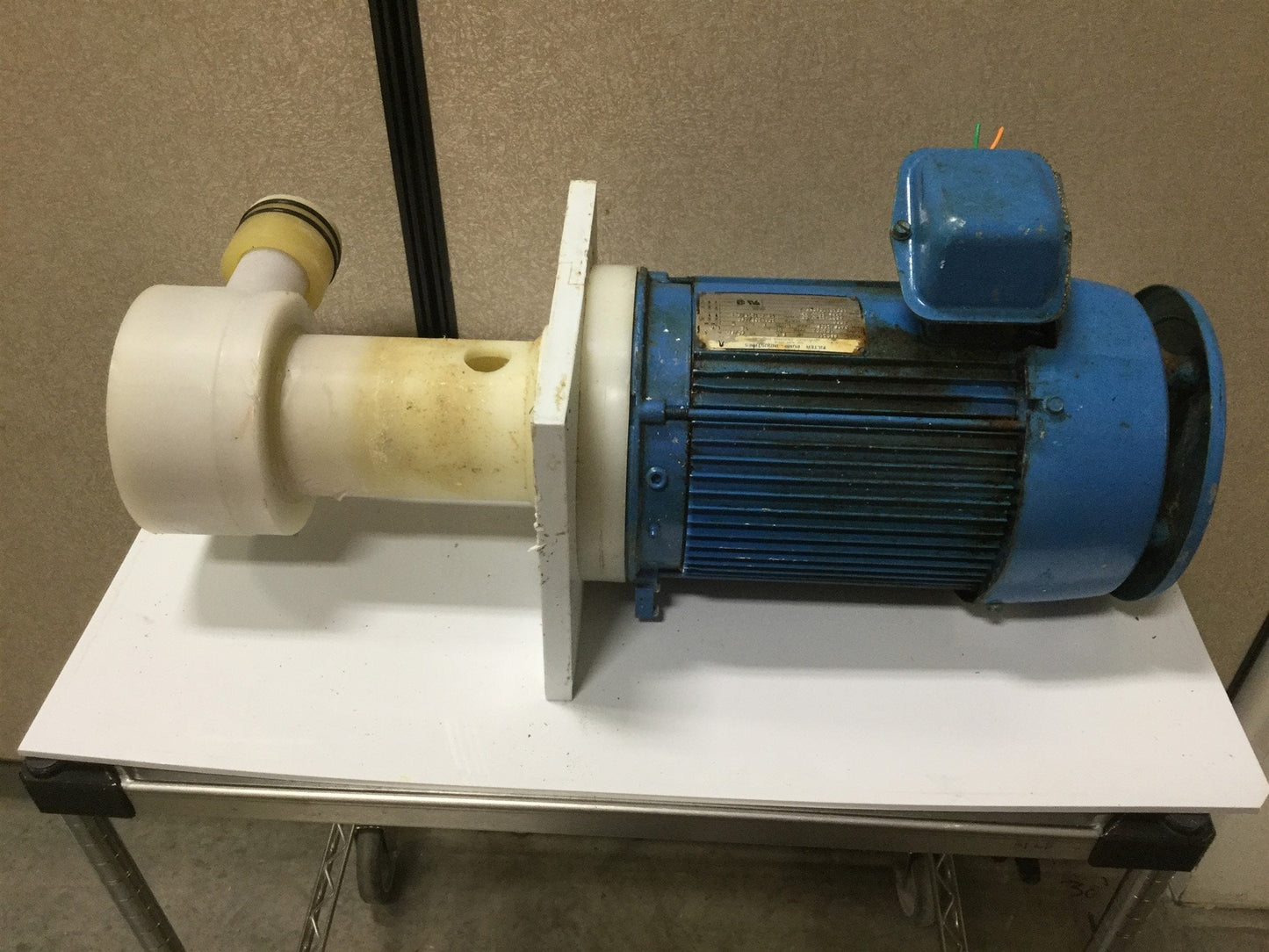 Used Penguin P-5B Vertical Pump & Motor 208-230/460V, 172GPM, 5HP, 122' Head