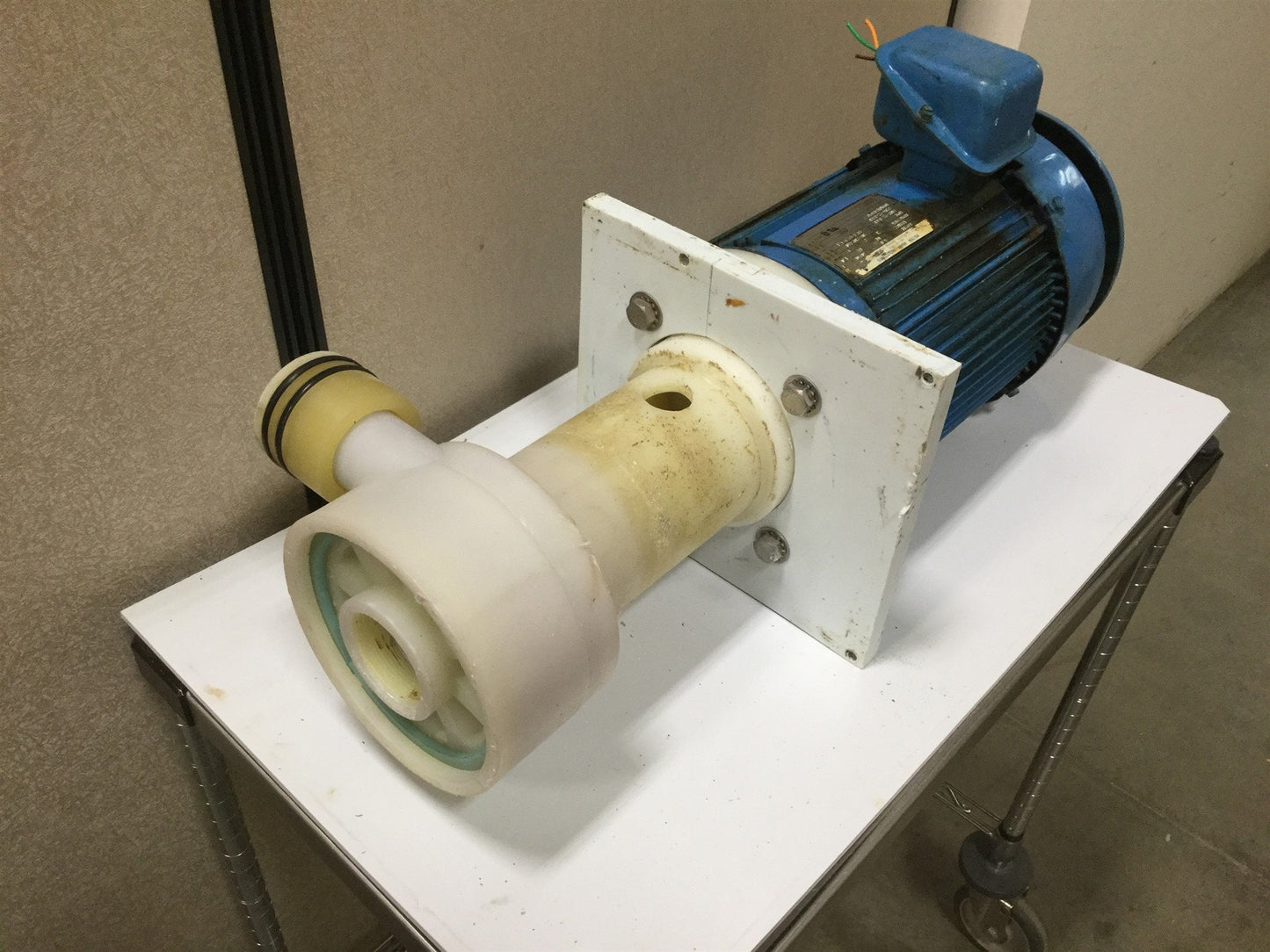 Used Penguin P-5B Vertical Pump & Motor 208-230/460V, 172GPM, 5HP, 122' Head