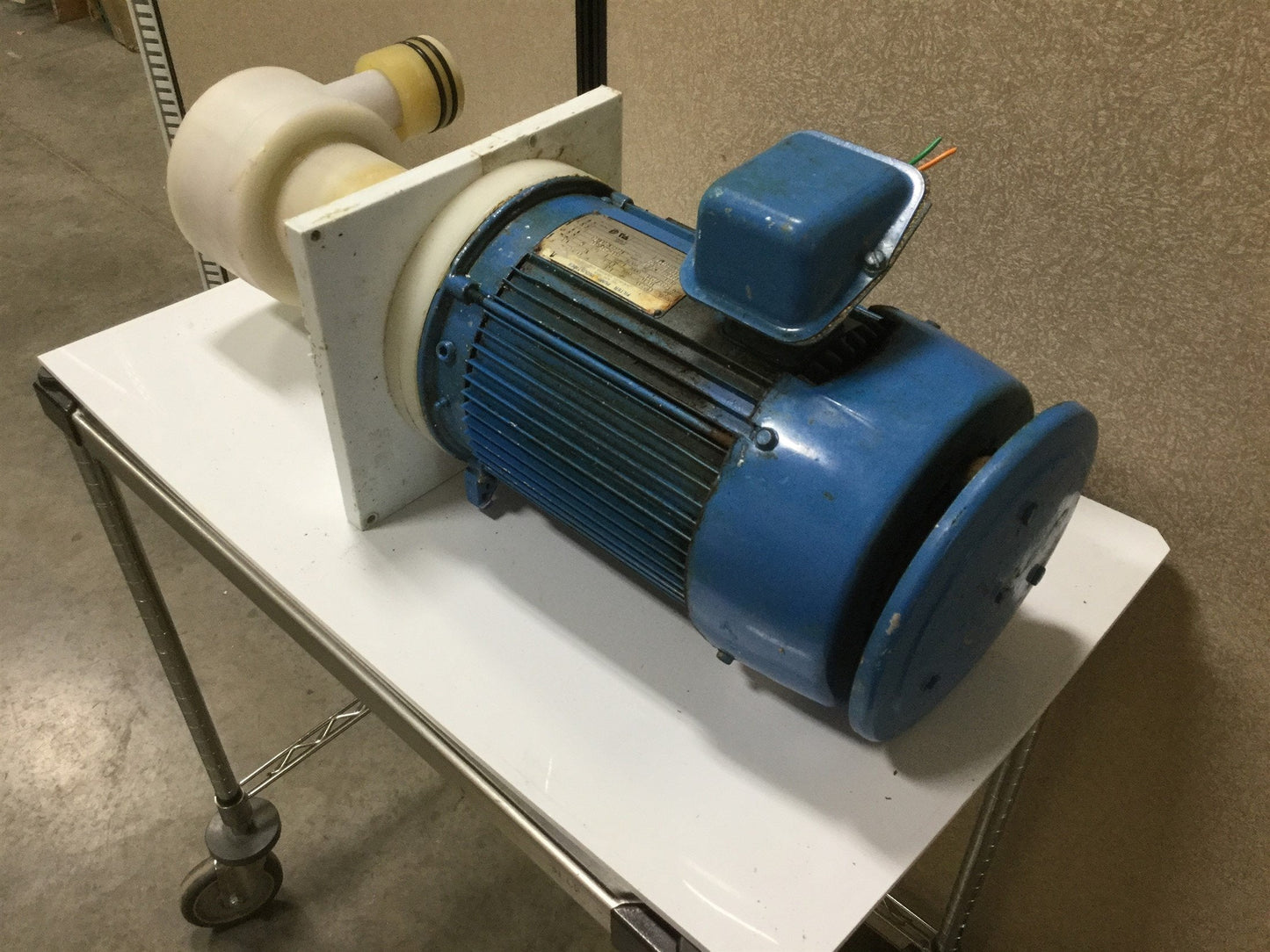 Used Penguin P-5B Vertical Pump & Motor 208-230/460V, 172GPM, 5HP, 122' Head