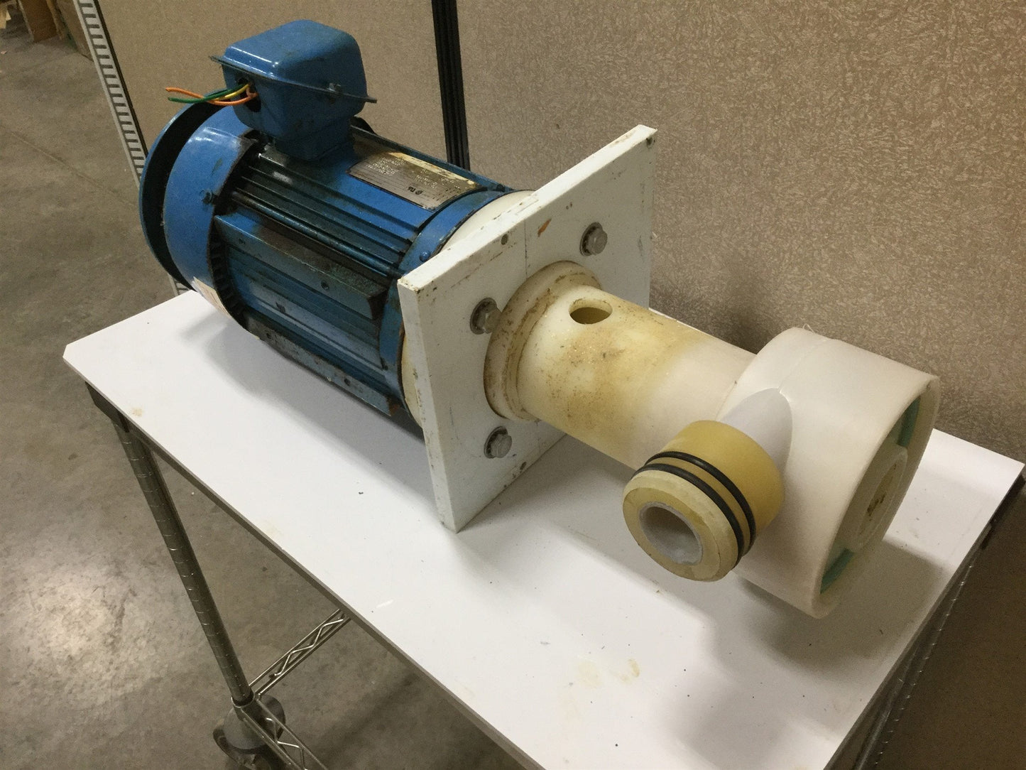Used Penguin P-5B Vertical Pump & Motor 208-230/460V, 172GPM, 5HP, 122' Head
