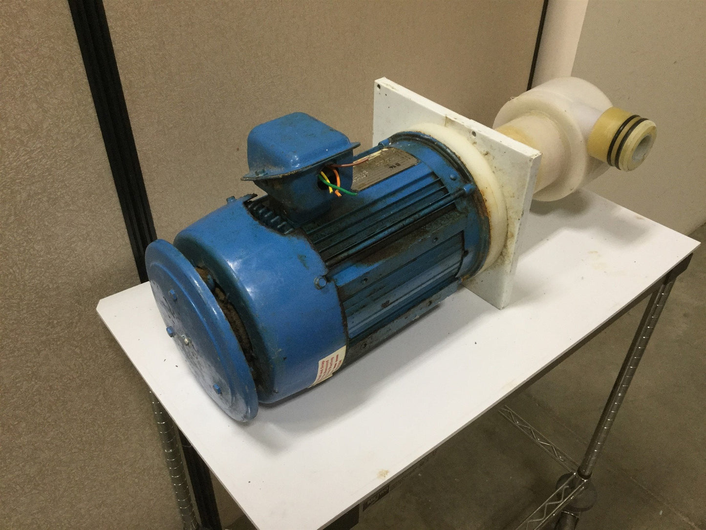Used Penguin P-5B Vertical Pump & Motor 208-230/460V, 172GPM, 5HP, 122' Head