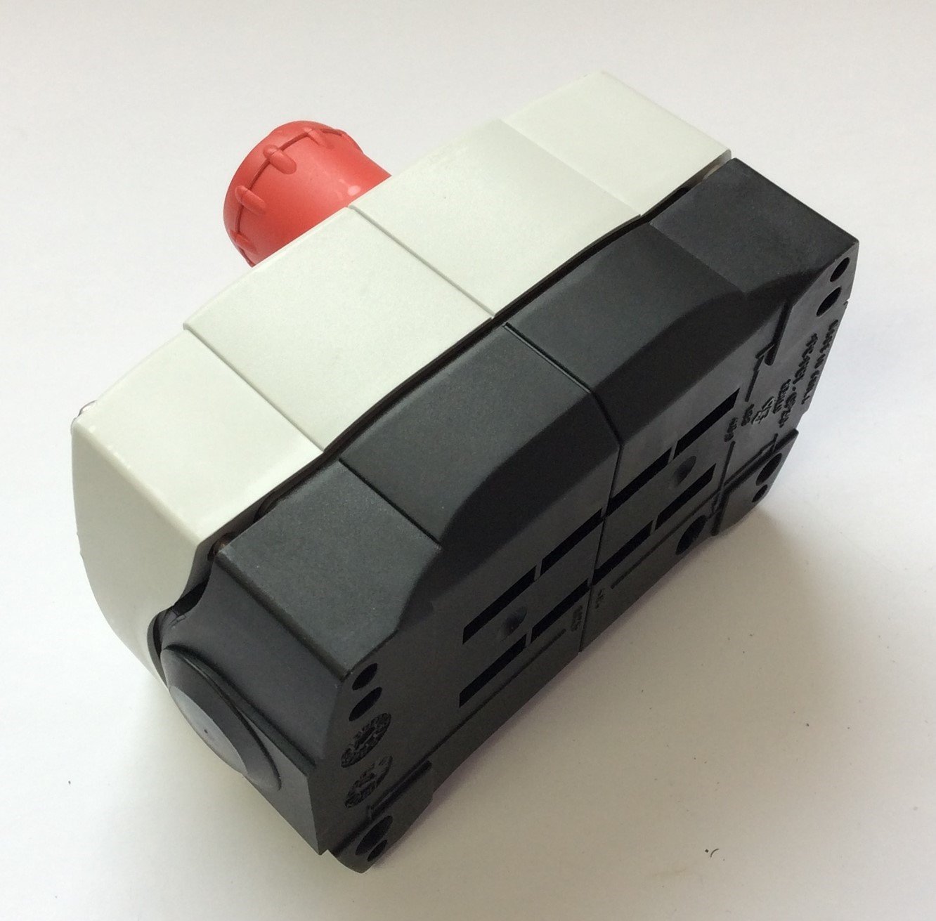 Used Allen Bradley 800F-2PM Enclosure 22 mm w/ Emergency Stop Blue Lighted Pushbutton