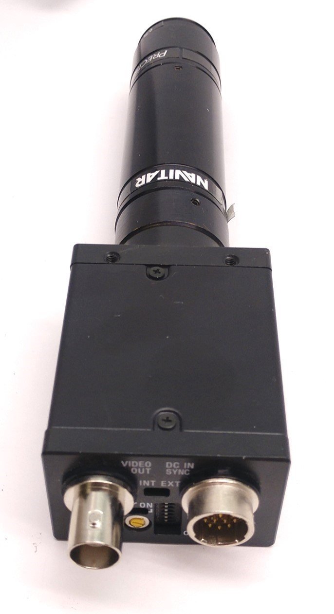 Used Sony XC-ST30 Monochrome CCD Camera & Navitar Precise Eye 1-60111, 0.75X Mag