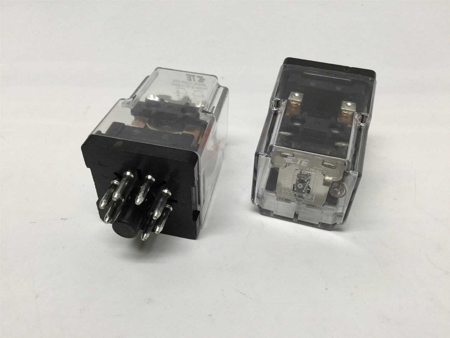 New – Open box Lot of 2 Tyco Potter & Brumfield KRPA-11AN-240 Relays, DPDT, 10A, 240VAC Coil