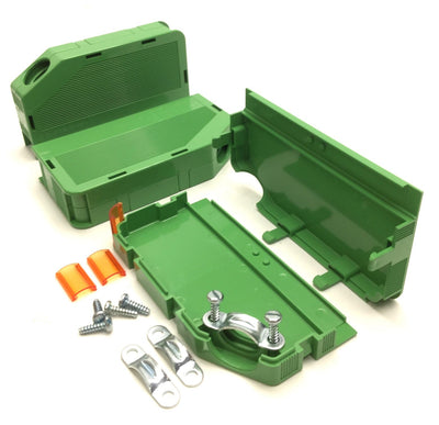 New – Open box Lot of 3 Phoenix Contact KGS-MSTB 2,5/18 Cable Housing, 16-Pos, w/ Hardware